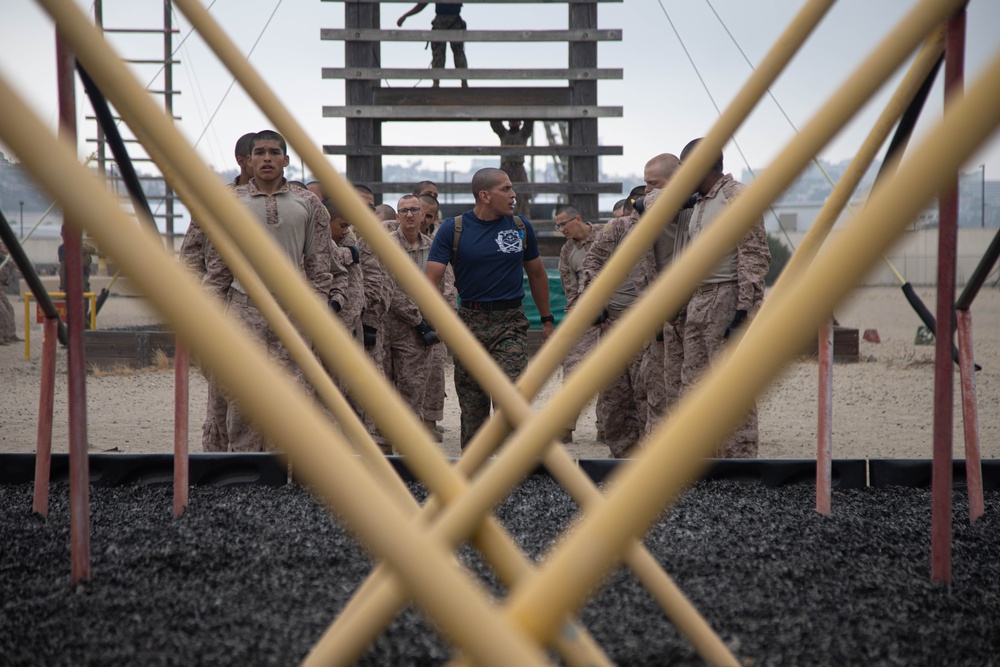 MCRD San Diego Kilo Company Confidence Course