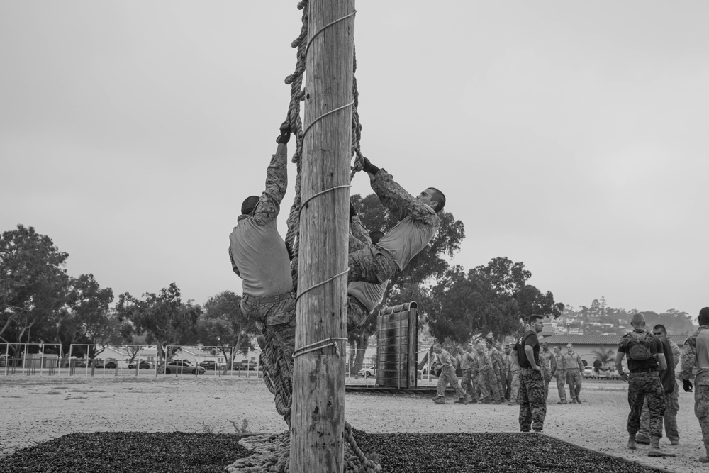 MCRD San Diego Kilo Company Confidence Course