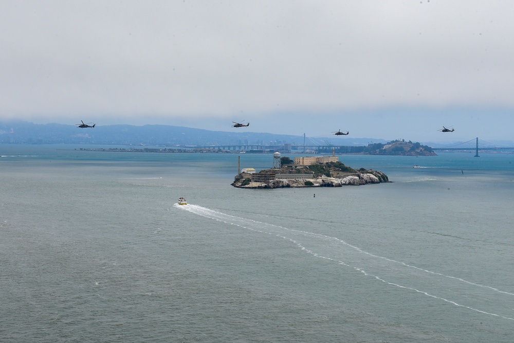 HH-60G Pave Hawk formation flight