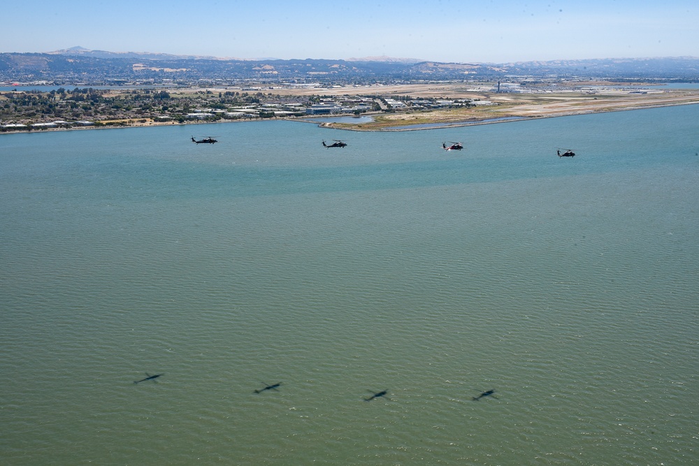 HH-60G Pave Hawk formation flight