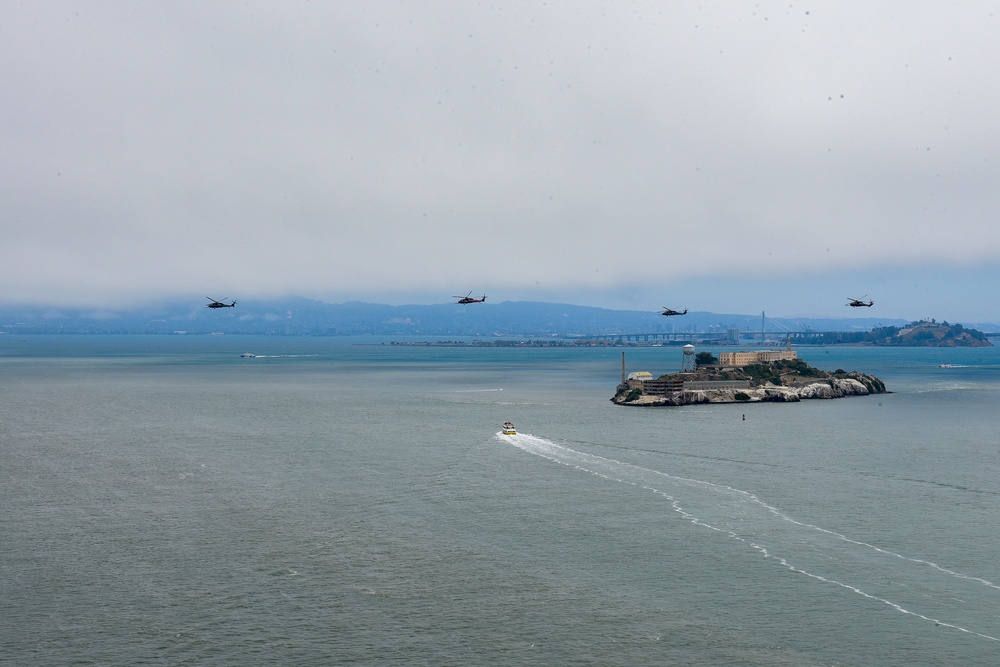 HH-60G Pave Hawk formation flight