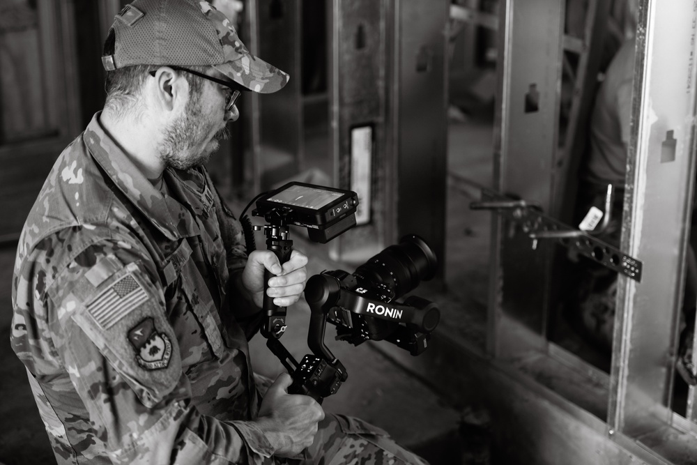 Civil Engineers from 161st Air Refueling Wing Aid Construction at March Air Reserve Base