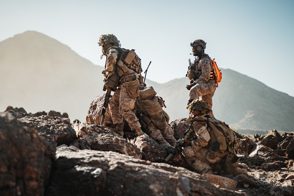 Marines with 3/25 conduct company attacks during ITX 4-24