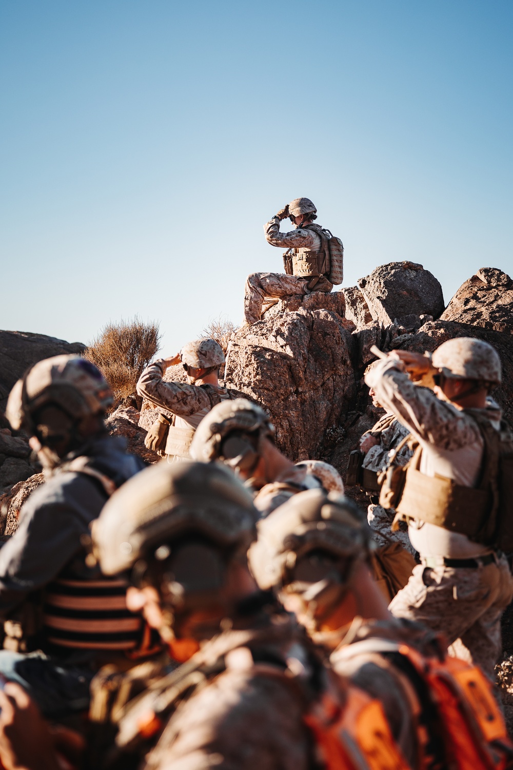 Marines with 3/25 conduct company attacks during ITX 4-24