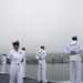 George Washington Sailors Man the Rails