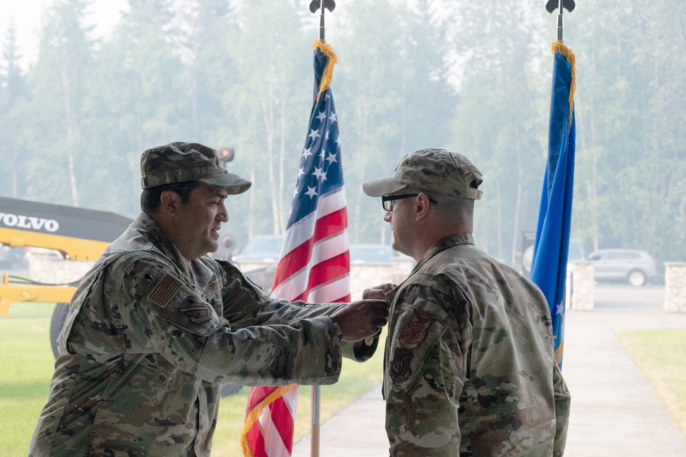 354th Civil Engineering Squadron Change of Command