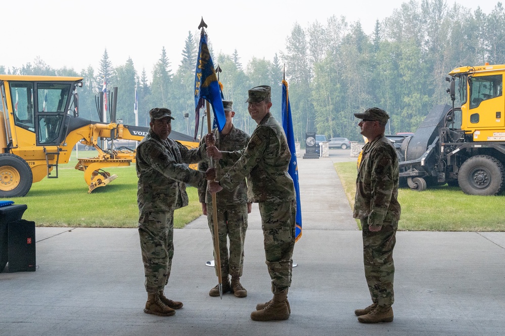 354th Civil Engineering Squadron Change of Command