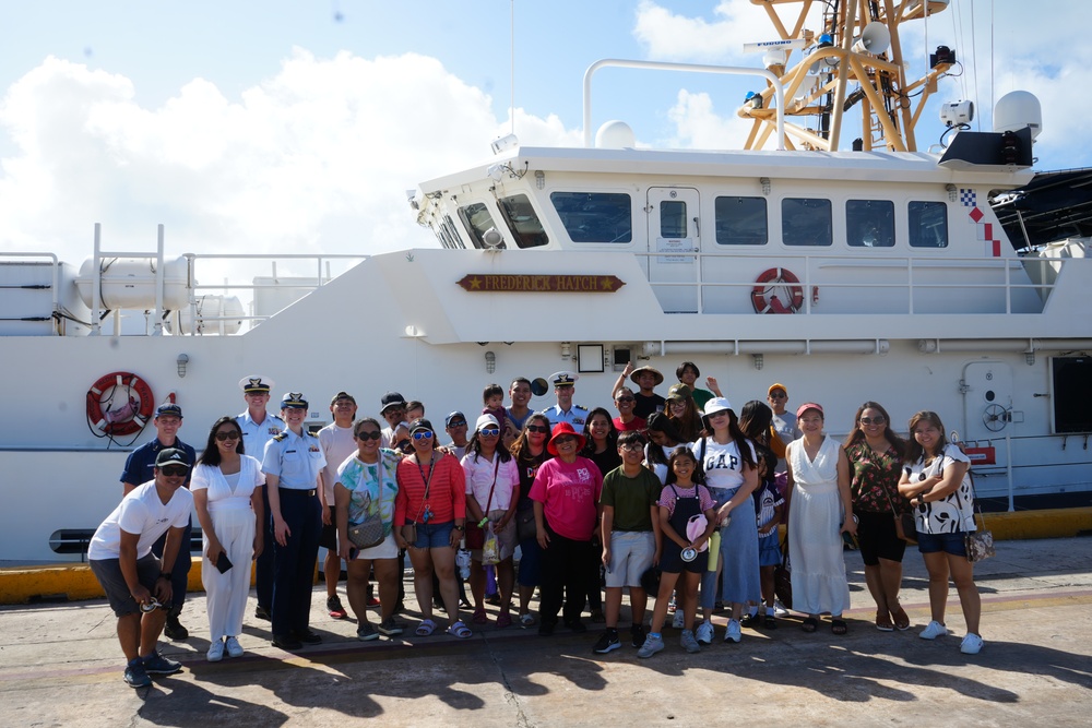 USCGC Frederick Hatch completes patrol period, strengthens regional security and community ties