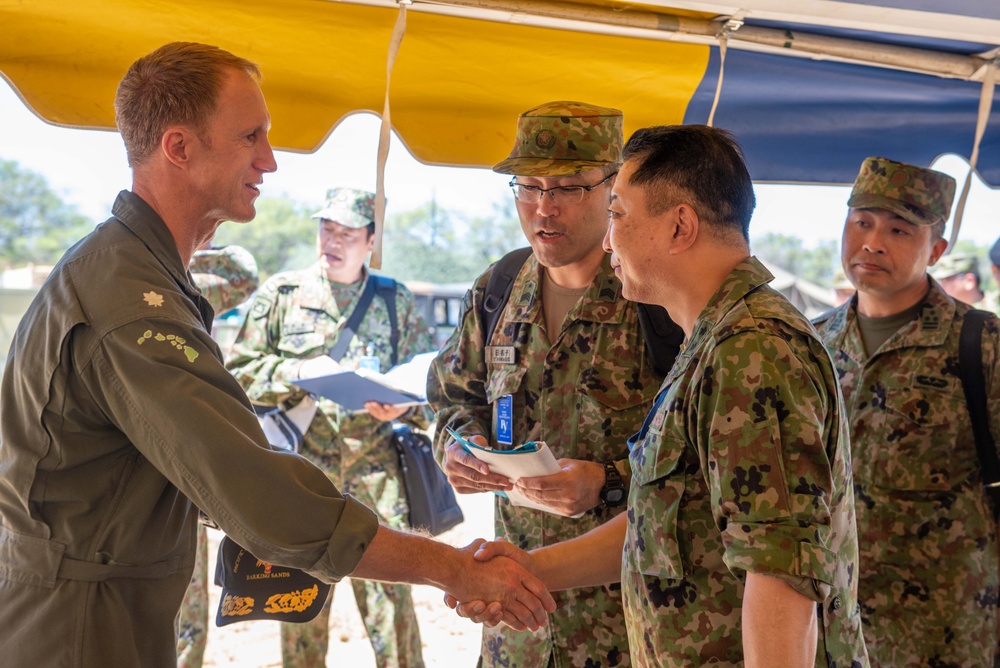 Pacific Missile Range Facility Welcomes Japan Ground Self Defense Force During RIMPAC 2024