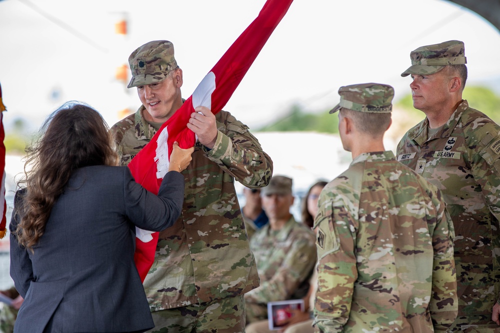 Lt. Col. Pevey relinquishes command of Honolulu District