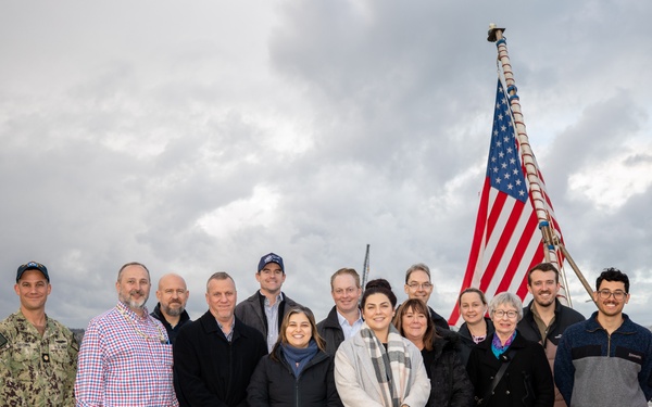 Emory S. Land Hosts Tour in Sydney