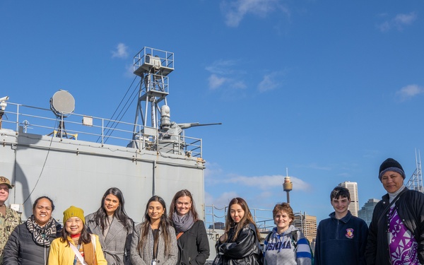 Emory S. Land Hosts Tour in Sydney