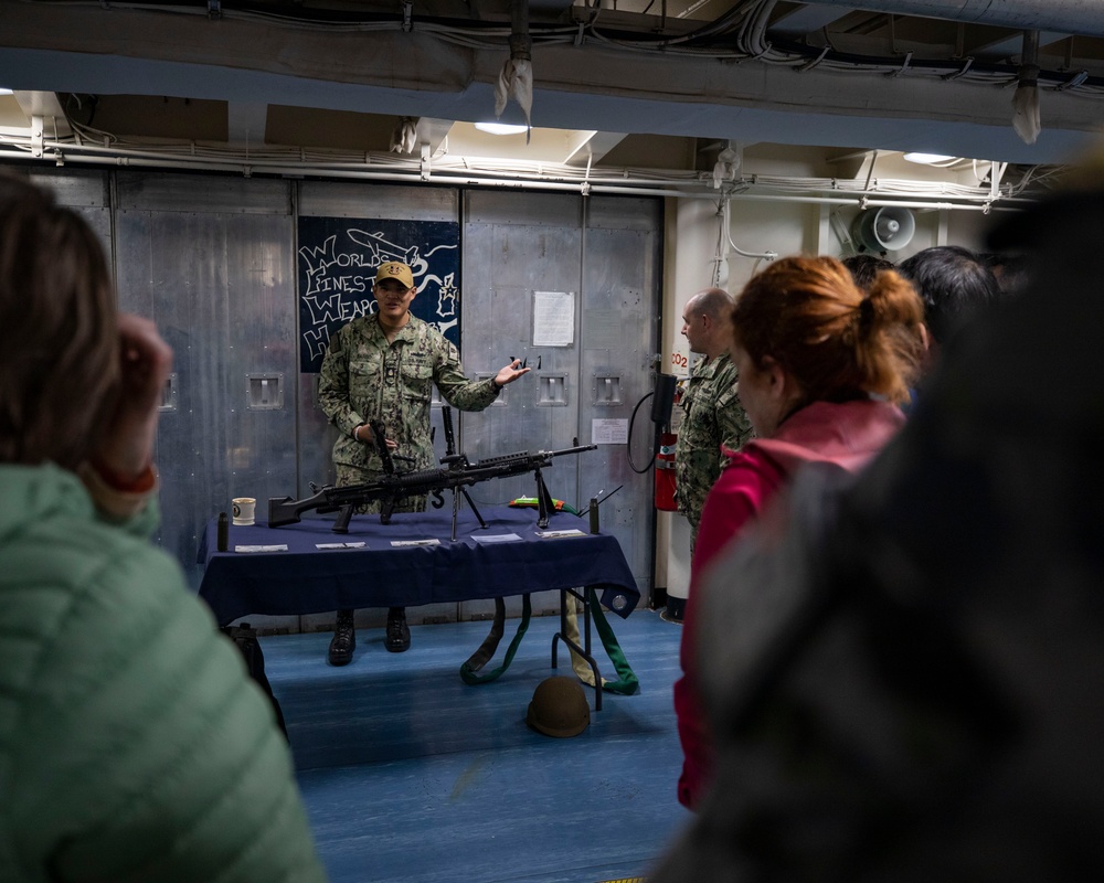 Emory S. Land Hosts Tour in Sydney