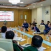 Members of the U.S. Navy, U.S. Coast Guard, U.S. 7th Fleet, and Vietnamese Navy and Coast Guard participate in a joint U.S. – Vietnam subject matter expert exchange