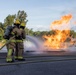 U.S. Marines, Air Force extinguish simulated aircraft fires