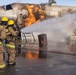 U.S. Marines, Air Force extinguish simulated aircraft fires