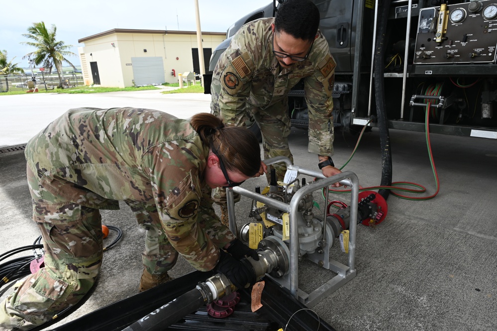 36th LRS Airmen performs VIPER test