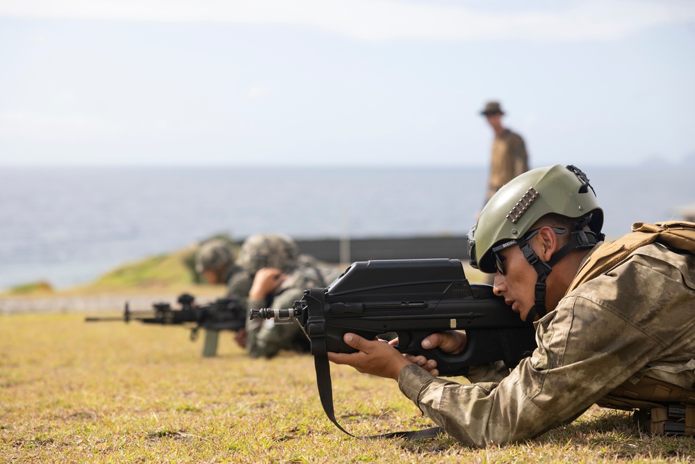 US, ROK, Peruvian Marines conduct fire team attacks during RIMPAC 2024