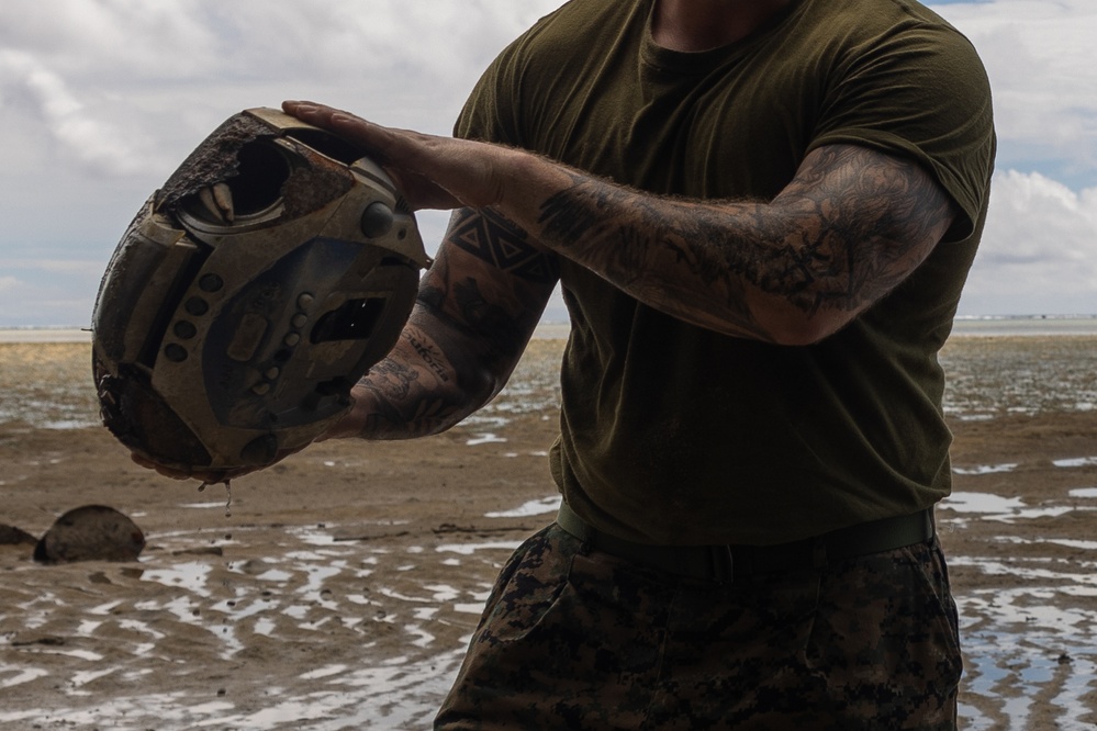 Valiant Shield 24: CLB-13 Beach Community Clean Up