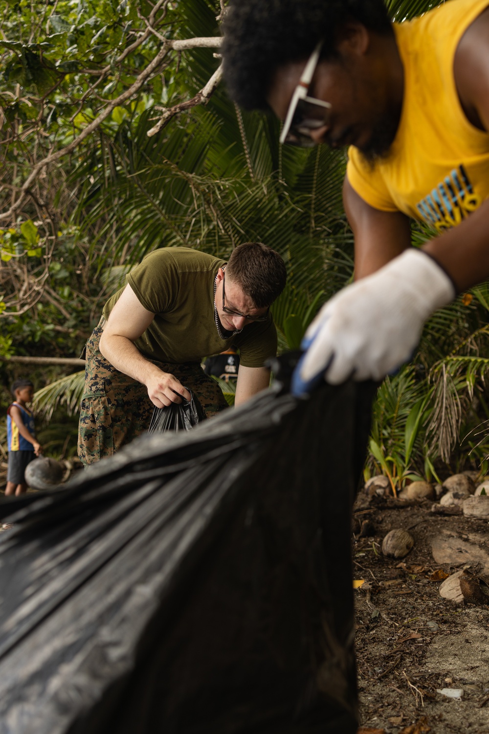 Valiant Shield 24: CLB-13 Beach Community Clean Up