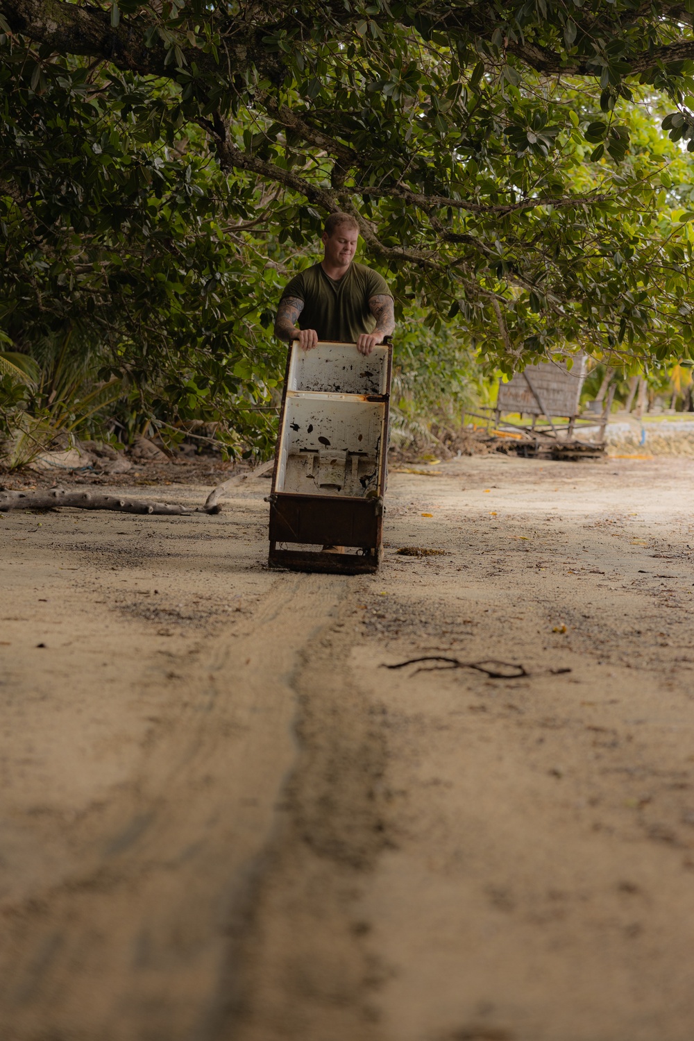Valiant Shield 24: CLB-13 Beach Community Clean Up