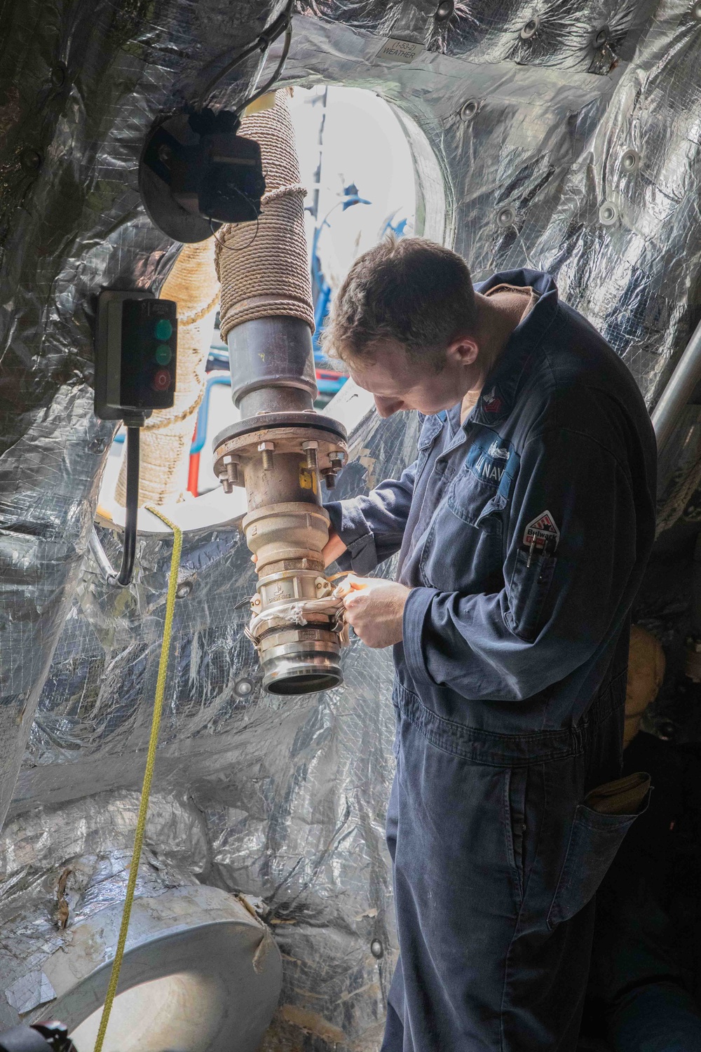 USS Mobile Conducts Refueling