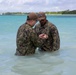 Sailors aboard Diego Garcia receive their Small Boat Qualification