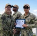 Sailors aboard Diego Garcia receive their Small Boat Qualification