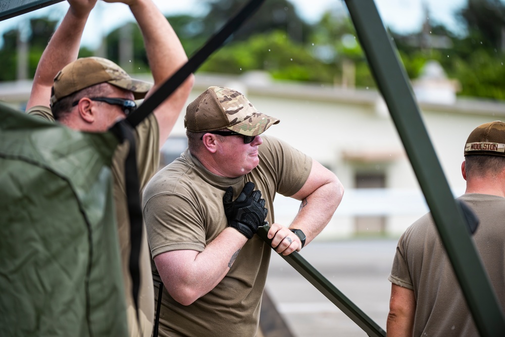 134th CES enhances skills during annual training at Kadena Air Base