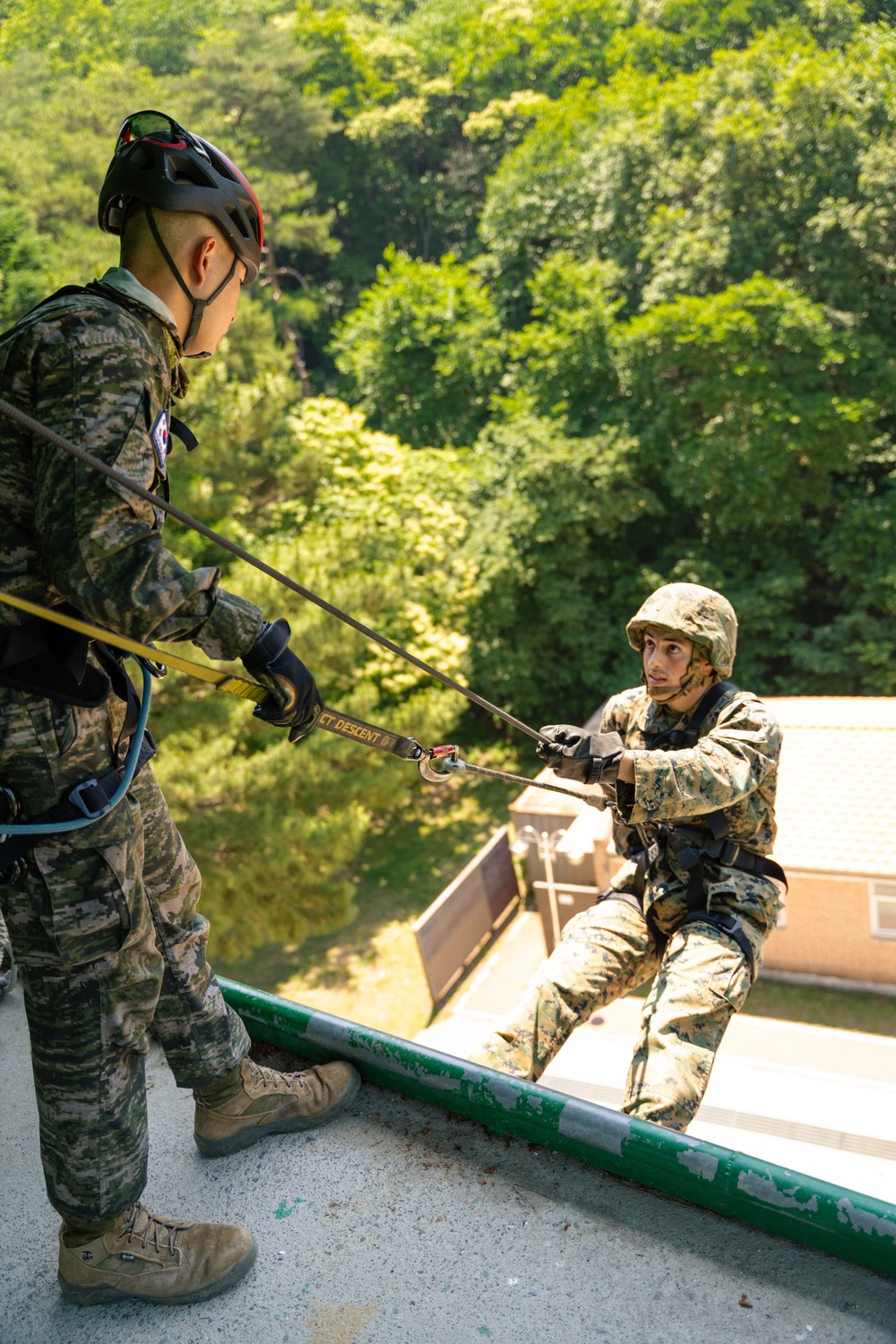 Camp Mujuk Marines and Republic of Korea Marines participate in joint training exercise