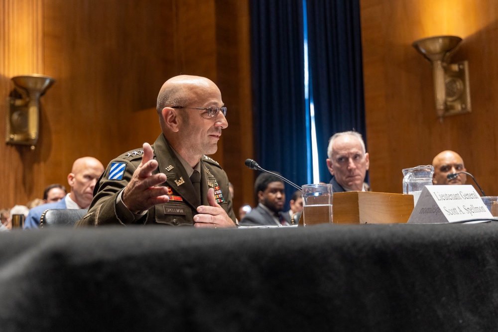 55th Chief of Engineers Briefs U.S. Senate