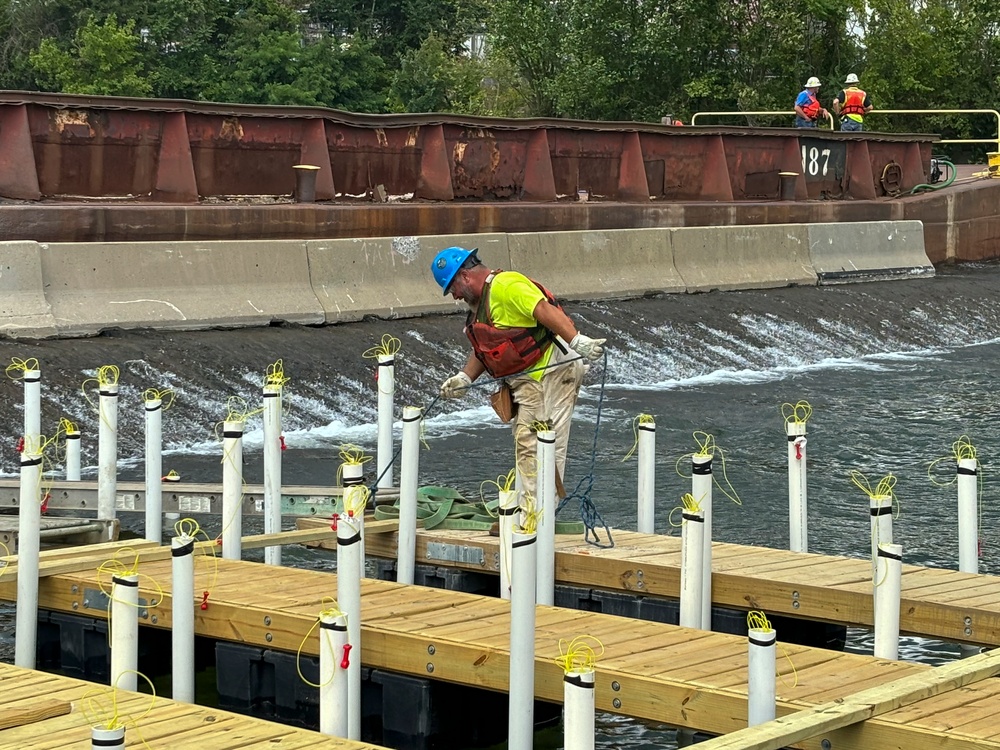 A blast from the past: Pittsburgh District completes first demolition on historic Monongahela River dam