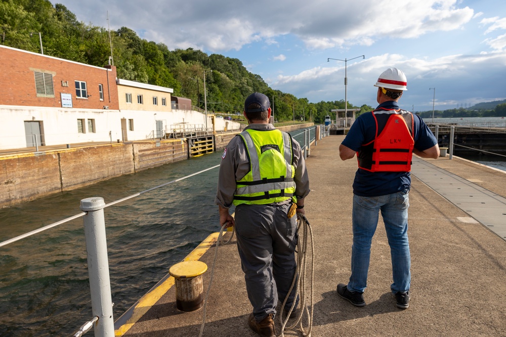 A blast from the past: Pittsburgh District completes first demolition on historic Monongahela River dam