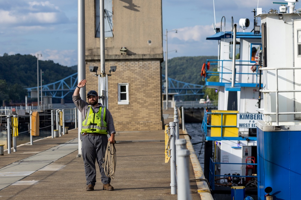 A blast from the past: Pittsburgh District completes first demolition on historic Monongahela River dam