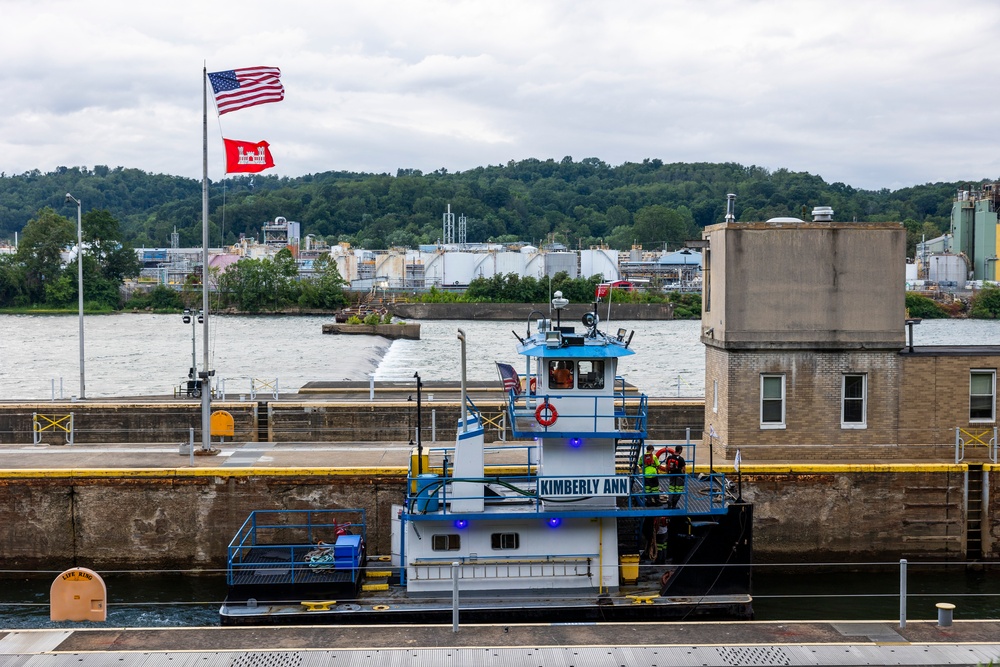 A blast from the past: Pittsburgh District completes first demolition on historic Monongahela River dam