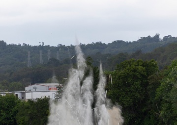 A blast from the past: Pittsburgh District completes first demolition on historic Monongahela River dam