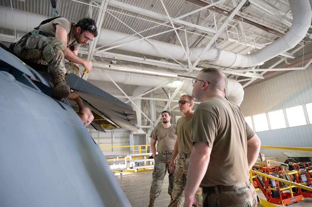 Undercover Colonel works with 126 Maintenance Squadron