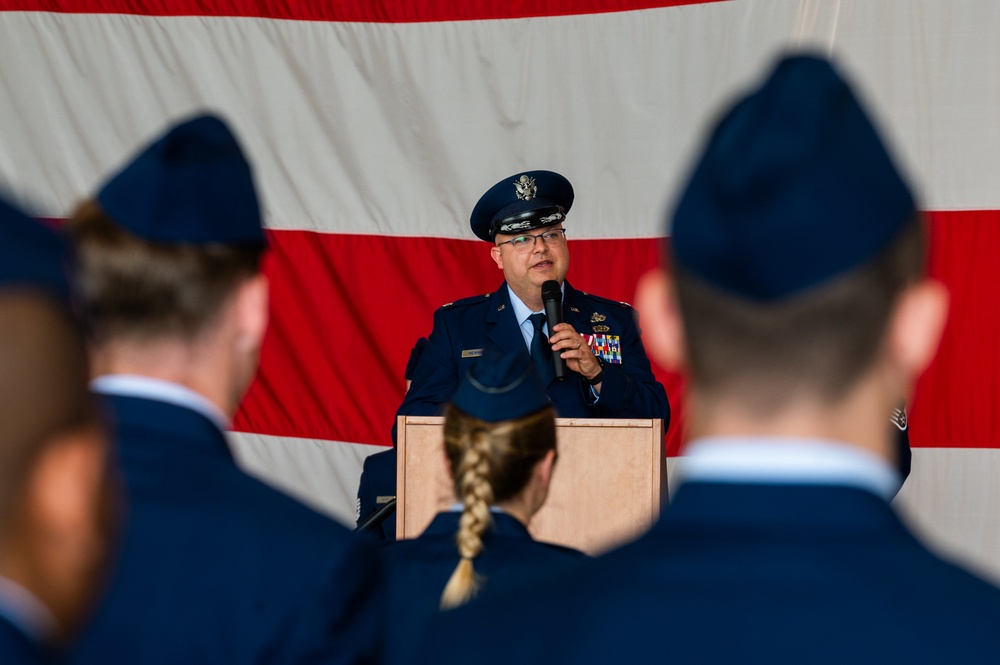 31st LRS Change of Command