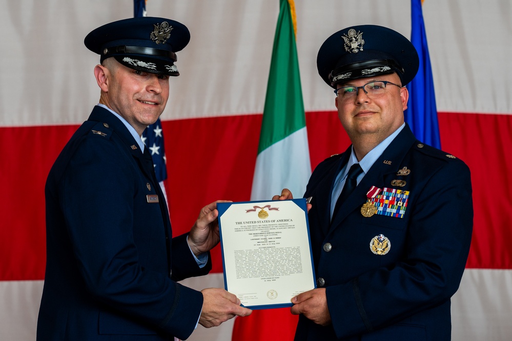 31st LRS Change of Command