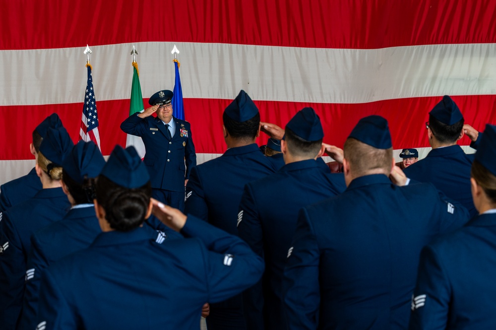 31st LRS Change of Command