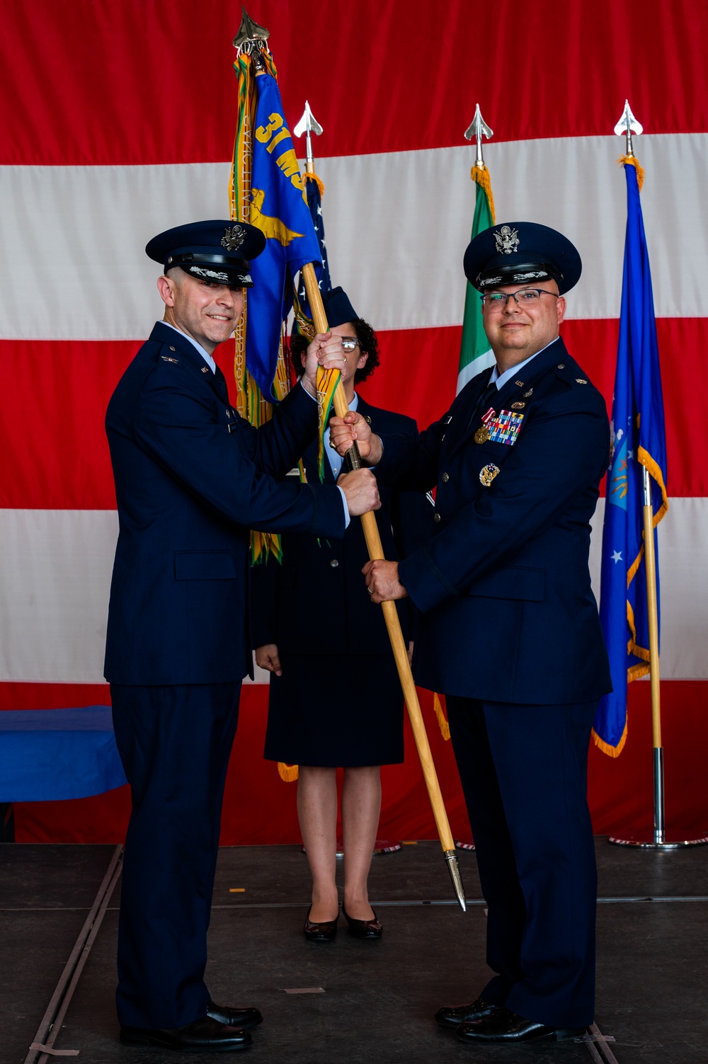 31st LRS Change of Command