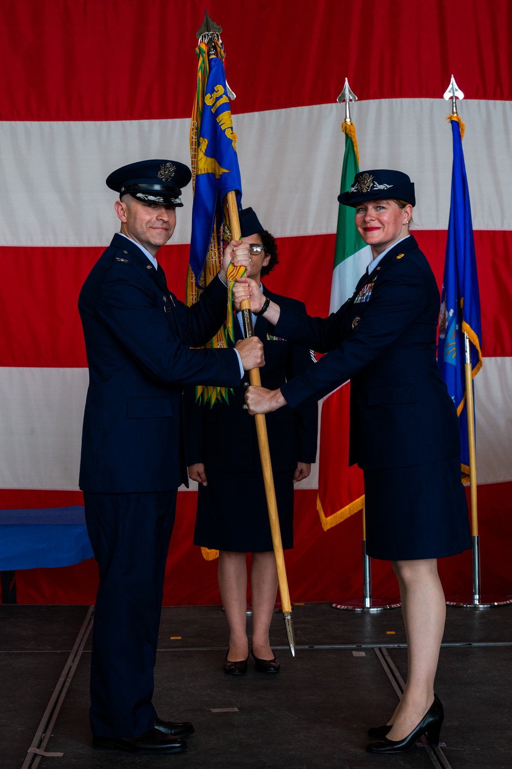 31st LRS Change of Command