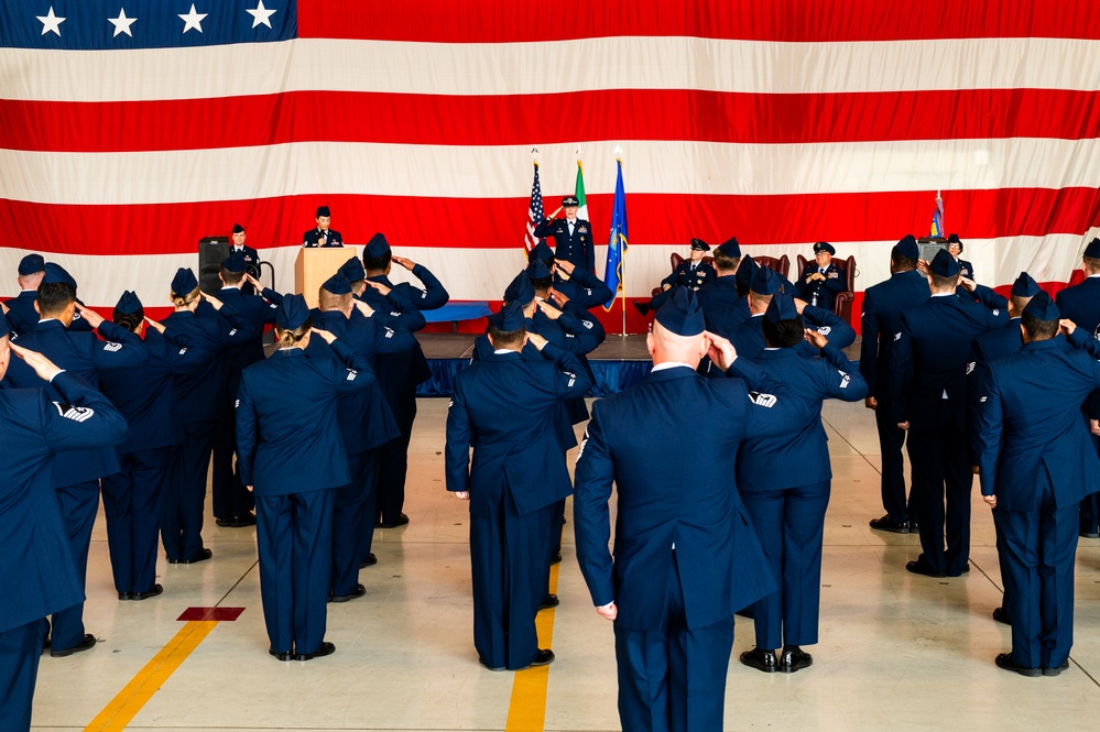 31st LRS Change of Command