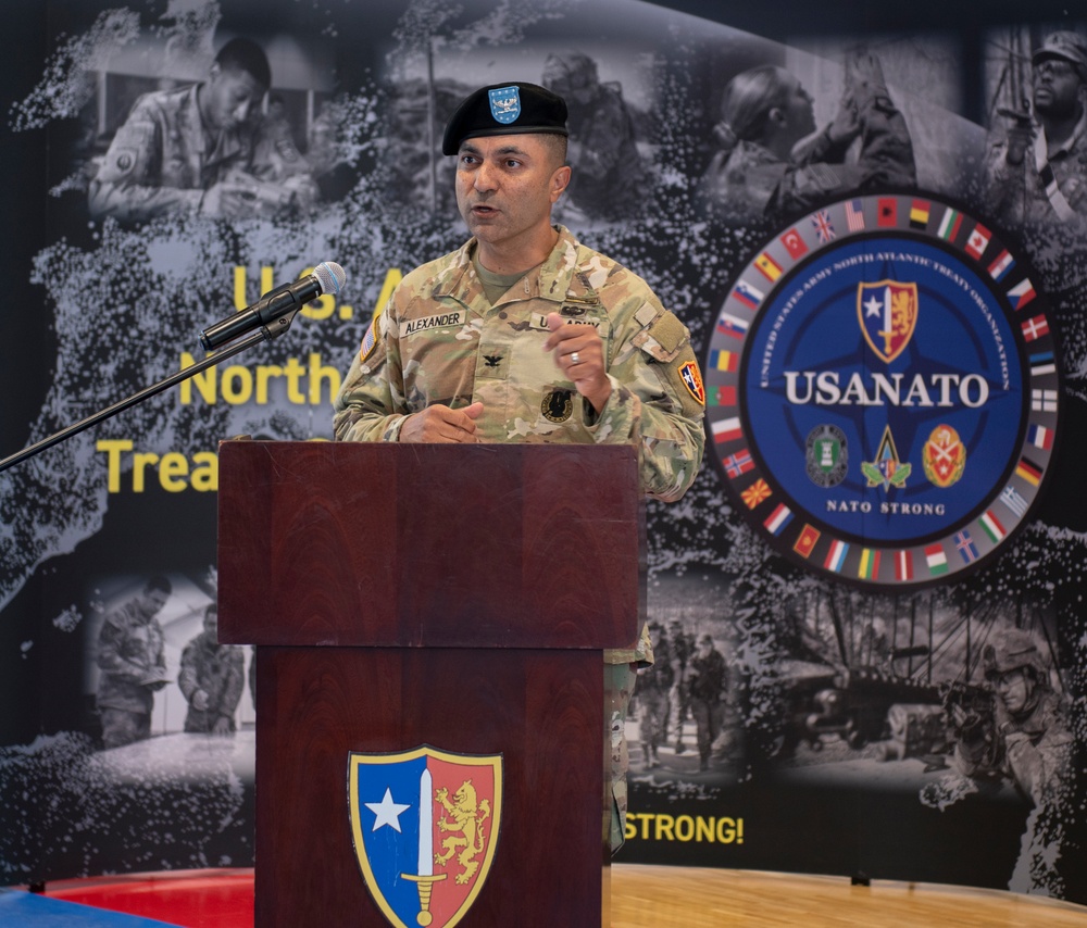 U.S. Army NATO Brigade Change of Command