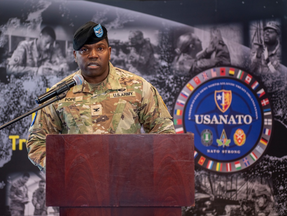 U.S. Army NATO Brigade Change of Command