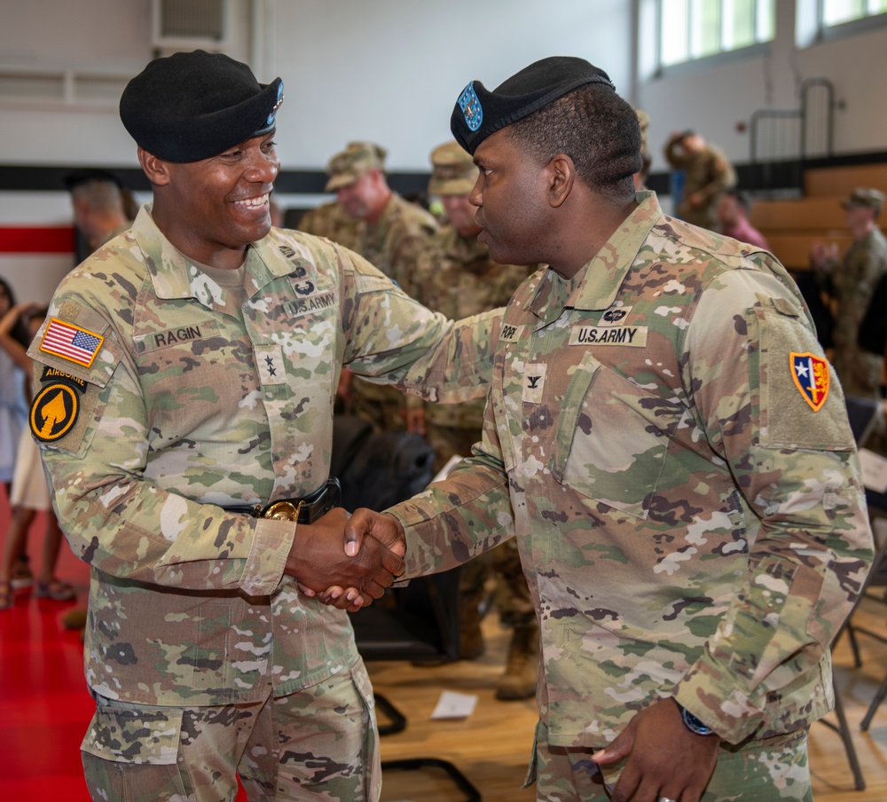 U.S. Army NATO Brigade Change of Command