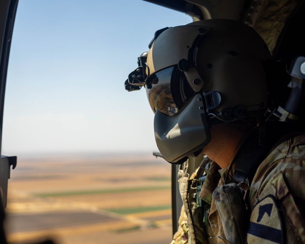 MKAB Blackhawk Members conduct MEDEVAC Validation