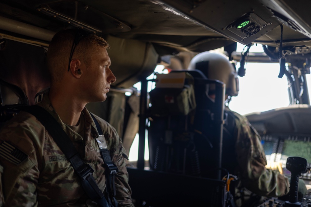 MKAB Blackhawk Members conduct MEDEVAC Validation