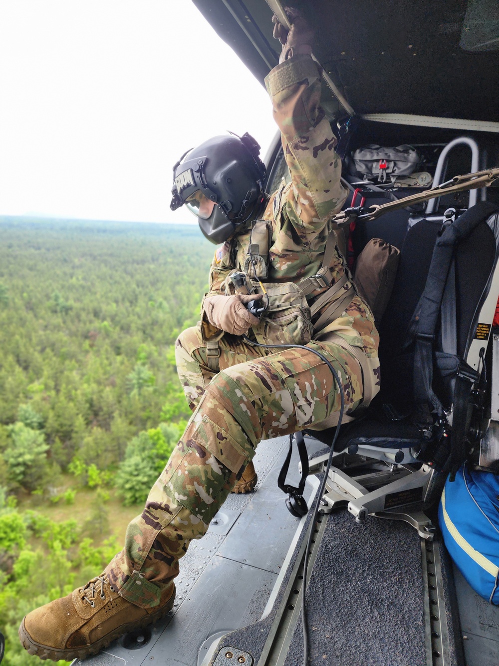 High stakes: Wisconsin Guard helicopter crew conducts search and rescue training with local agencies