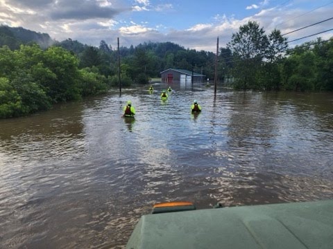 VTARNG Soldiers support Urban Search and Rescue Teams